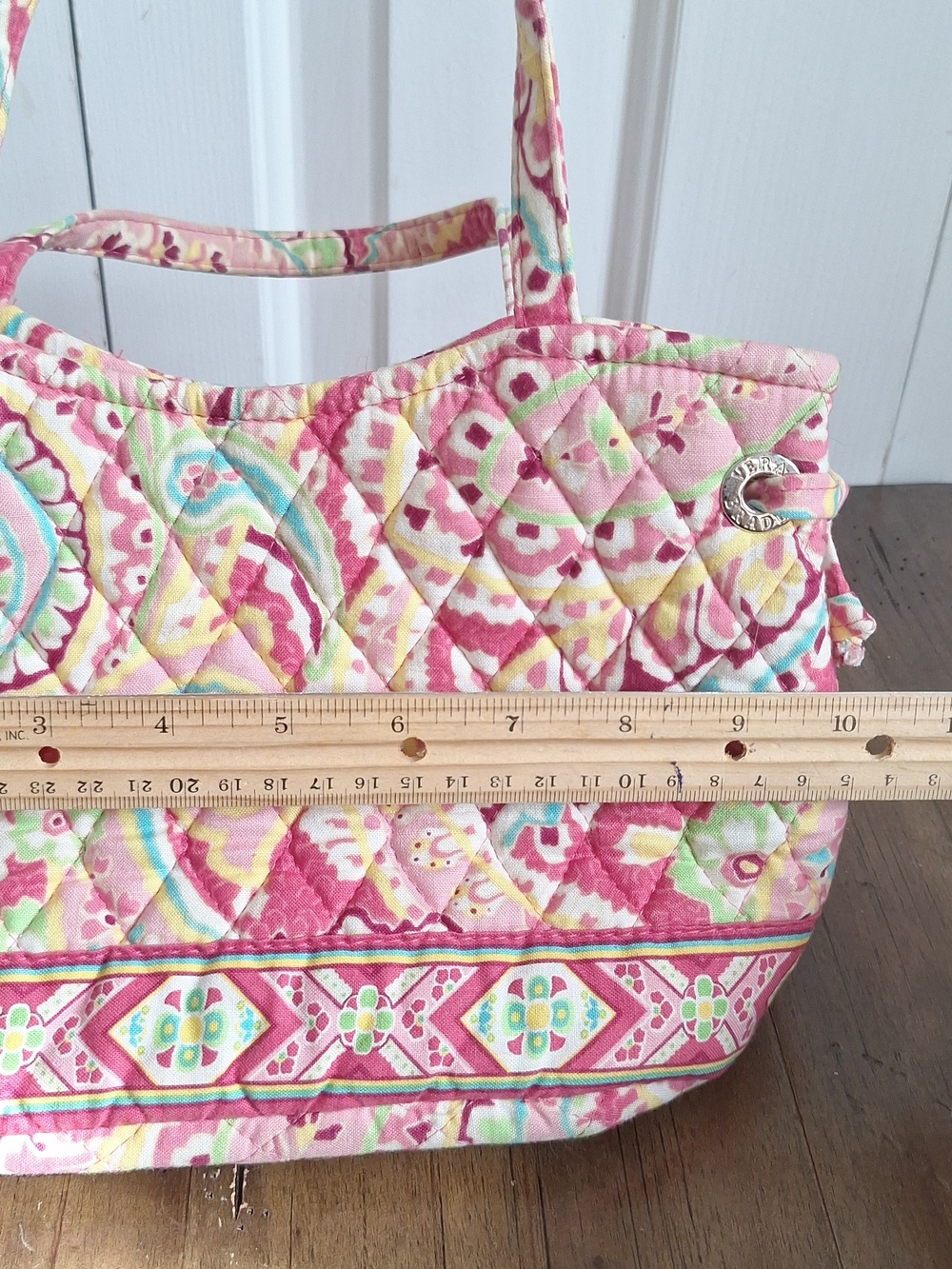 Vera Bradley Capri Melon Sherry Tote, Wallet & Eyeglass Case Set​ - Picture 8 of 13